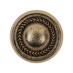 Italian Gold Plated Faux Chain Shank Back Button – 44L/28mm Italian Gold Plated Faux Chain Shank Back Button – 44L/28mm