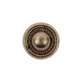 Italian Gold Plated Faux Chain Shank Back Button – 30L/19mm Italian Gold Plated Faux Chain Shank Back Button – 30L/19mm