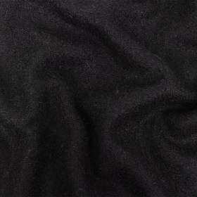 Black Medium Pile Wool Coating Black Medium Pile Wool Coating