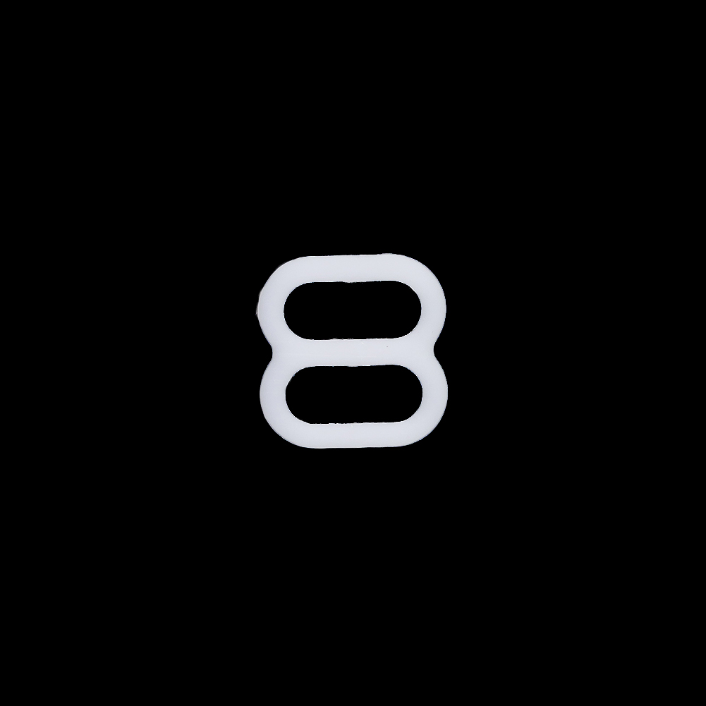 Milky White Square Slider for 1/4″ Strap – Set of 4 Milky White Square Slider for 1/4″ Strap – Set of 4