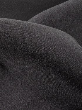 Black Stretch Polyester Woven Black Stretch Polyester Woven