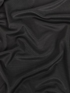 Sleek Stretch Ponte Knit – Black – Made in Italy Sleek Stretch Ponte Knit – Black – Made in Italy