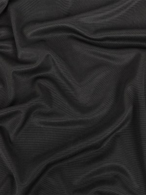 Sleek Stretch Ponte Knit – Black – Made in Italy Sleek Stretch Ponte Knit – Black – Made in Italy