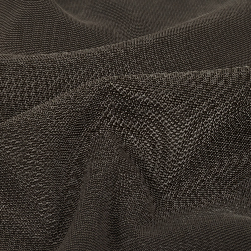 Italian Turkish Coffee Stretch Ponte Knit Italian Turkish Coffee Stretch Ponte Knit