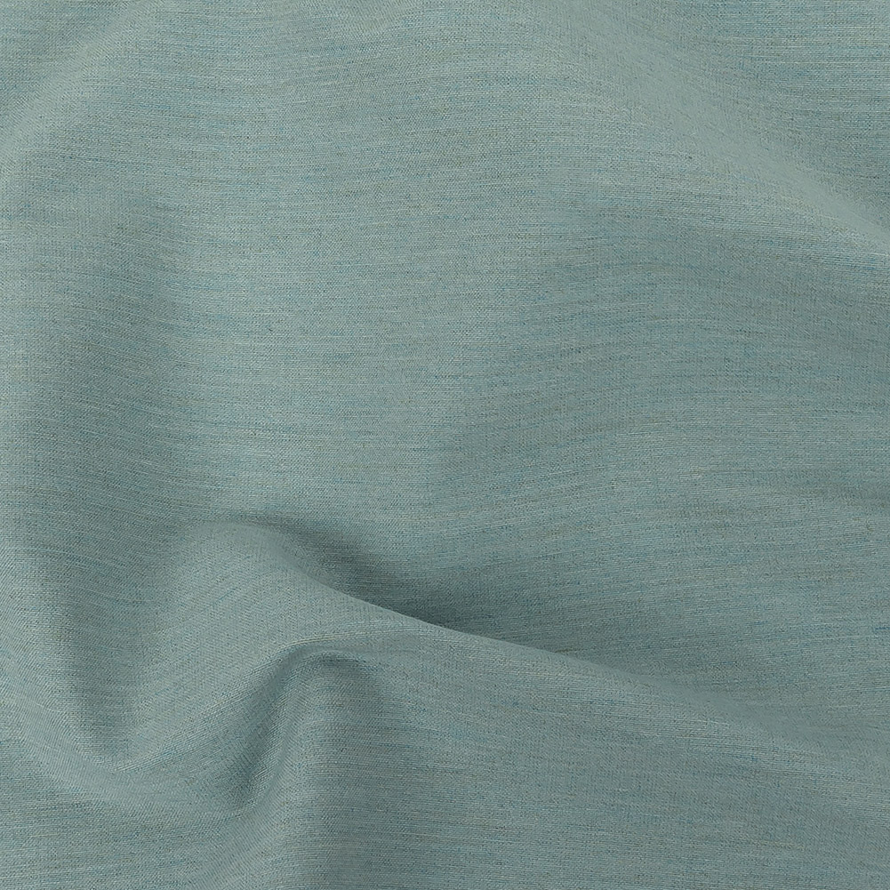 Italian Heathered Sky Blue Stretch Viscose Woven Italian Heathered Sky Blue Stretch Viscose Woven