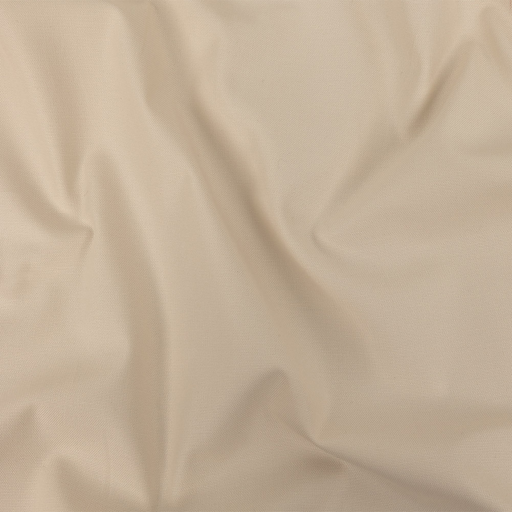 Pale Beige Mercerized Stretch Cotton Canvas Pale Beige Mercerized Stretch Cotton Canvas