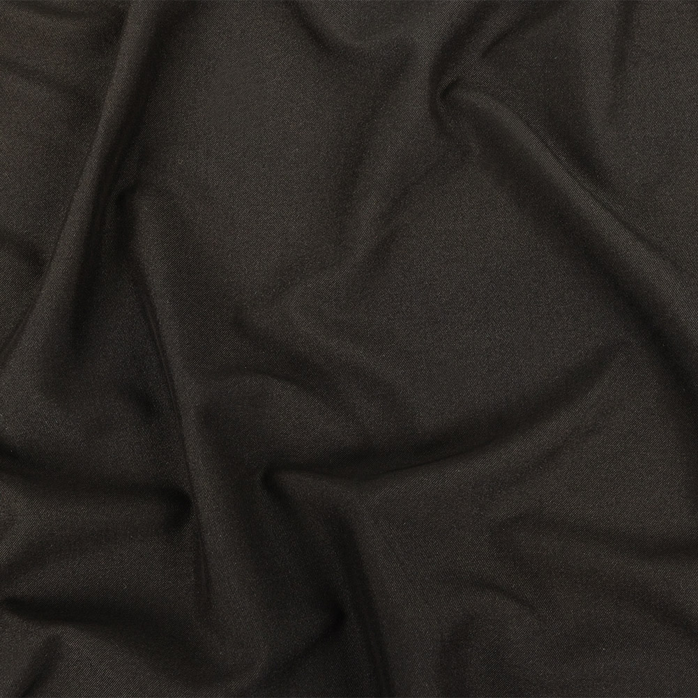 Black Stretch Polyester Twill Black Stretch Polyester Twill