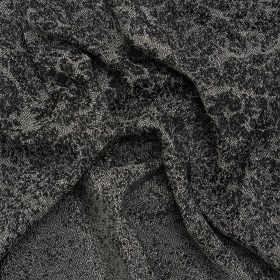 Italian Black and White Abstract Stretch Jacquard Italian Black and White Abstract Stretch Jacquard