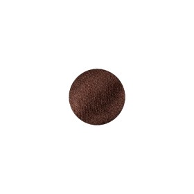 Chocolate Brown Fabric Covered Low Domed Shank Back Button – 18L/11.5mm Chocolate Brown Fabric Covered Low Domed Shank Back Button – 18L/11.5mm