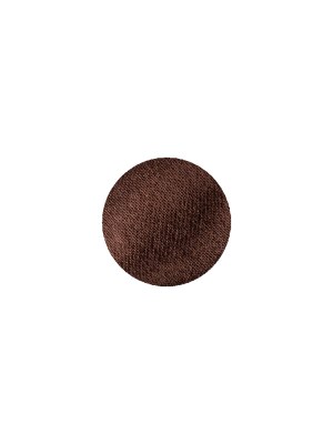 Chocolate Brown Fabric Covered Low Domed Shank Back Button – 18L/11.5mm Chocolate Brown Fabric Covered Low Domed Shank Back Button – 18L/11.5mm