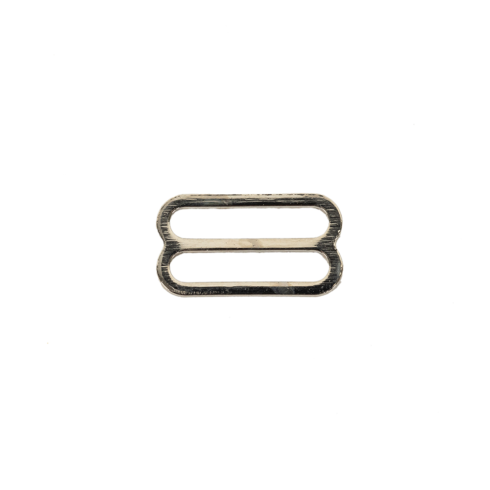 Nickel Metal Slider for 3/8″ Strap – Set of 4 Nickel Metal Slider for 3/8″ Strap – Set of 4