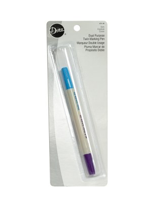 Dritz Dual Purpose Water Soluble Twin Marking Pen Dritz Dual Purpose Water Soluble Twin Marking Pen