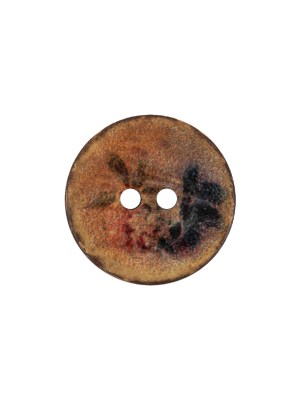 Tecnofantas Floral 2-Hole Coconut Button – 28L/18mm Tecnofantas Floral 2-Hole Coconut Button – 28L/18mm