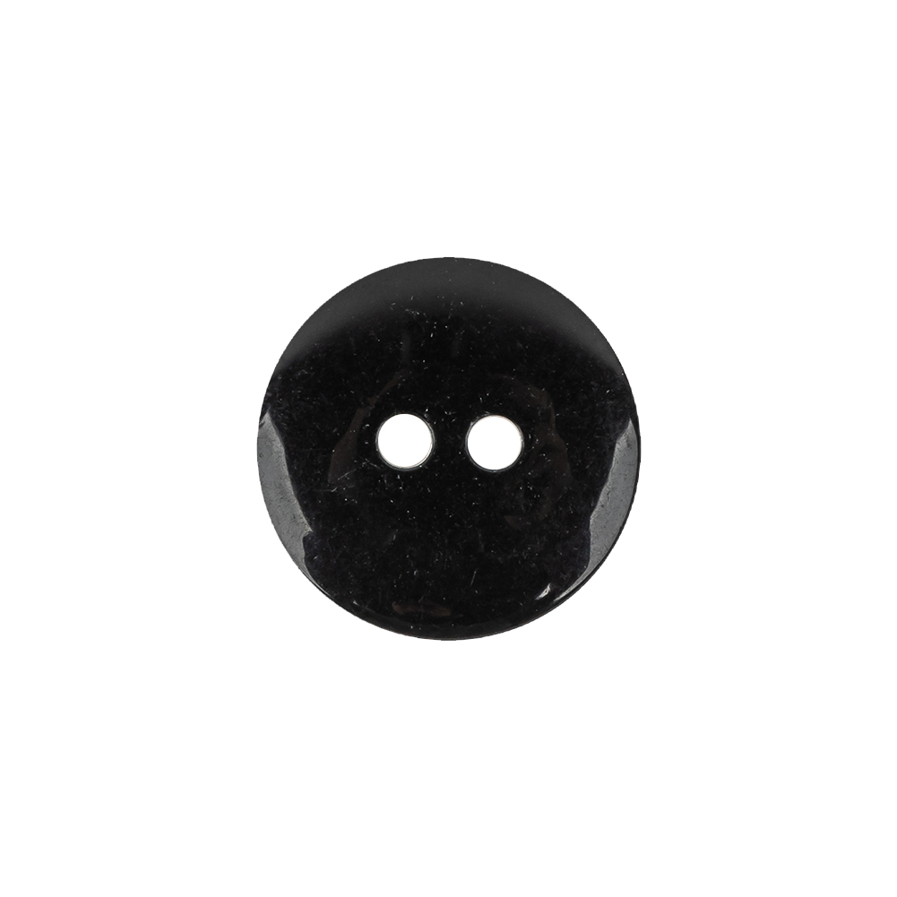 Silver Striated Rolled Rim 2-Hole Plastic Button – 28L/18mm Silver Striated Rolled Rim 2-Hole Plastic Button – 28L/18mm