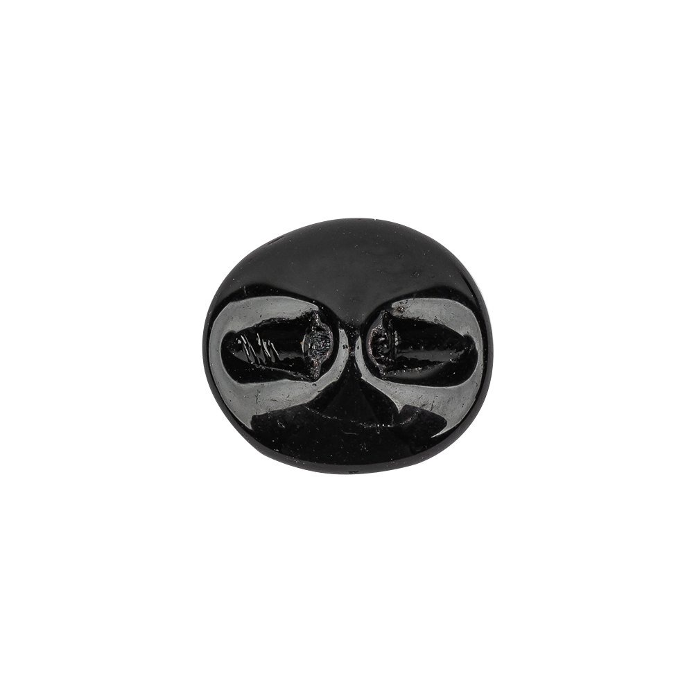 Darkest Pearl Blue Dome Shaped Oval Self Back Button – 28L/18mm Darkest Pearl Blue Dome Shaped Oval Self Back Button – 28L/18mm