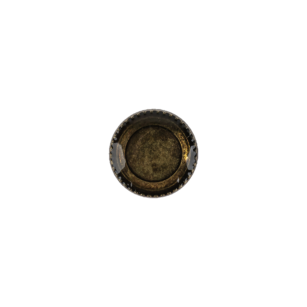 Amber and Bronze Iridescent Resin-Casted Blouse Button – 17L/10.5mm Amber and Bronze Iridescent Resin-Casted Blouse Button – 17L/10.5mm