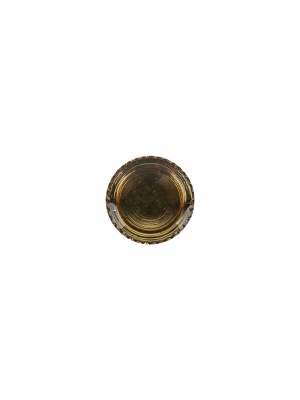 Topaz and Gold Iridescent Resin-Casted Blouse Button – 14L/9mm Topaz and Gold Iridescent Resin-Casted Blouse Button – 14L/9mm