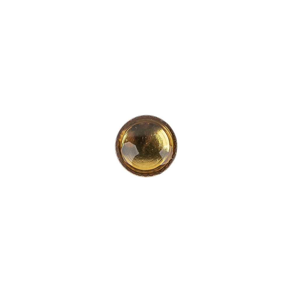 Topaz and Gold Iridescent Resin-Casted Blouse Button – 12L/7.5mm Topaz and Gold Iridescent Resin-Casted Blouse Button – 12L/7.5mm