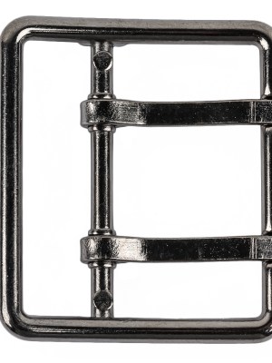 Gunmetal Double Tongue Metal Buckle – 48mm Gunmetal Double Tongue Metal Buckle – 48mm