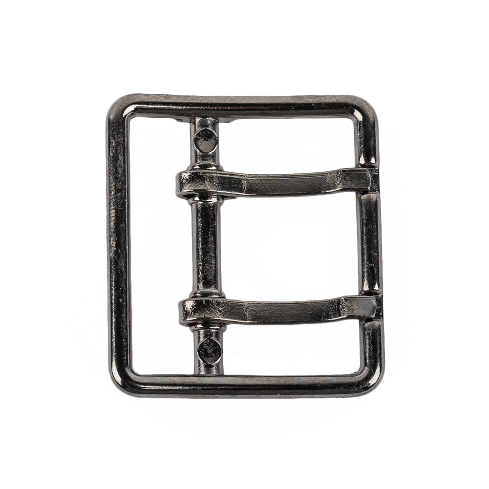 Gunmetal Double Tongue Metal Buckle – 36mm Gunmetal Double Tongue Metal Buckle – 36mm