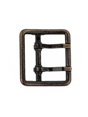 Old Gold Double Tongue Metal Buckle – 25m Old Gold Double Tongue Metal Buckle – 25m