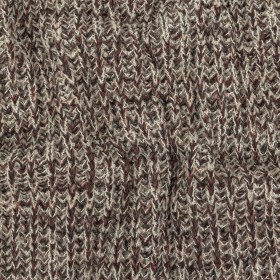 Oxblood Red, Charcoal, and White Alyssum Chunky Boucled Wool Knit Oxblood Red, Charcoal, and White Alyssum Chunky Boucled Wool Knit