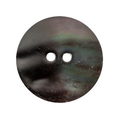 Oil Slick Iridescent 2-Hole Shell Button – 44L/28mm Oil Slick Iridescent 2-Hole Shell Button – 44L/28mm