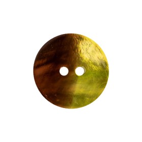 Bronze Gold Iridescent 2-Hole Shell Button – 36L/23mm Bronze Gold Iridescent 2-Hole Shell Button – 36L/23mm