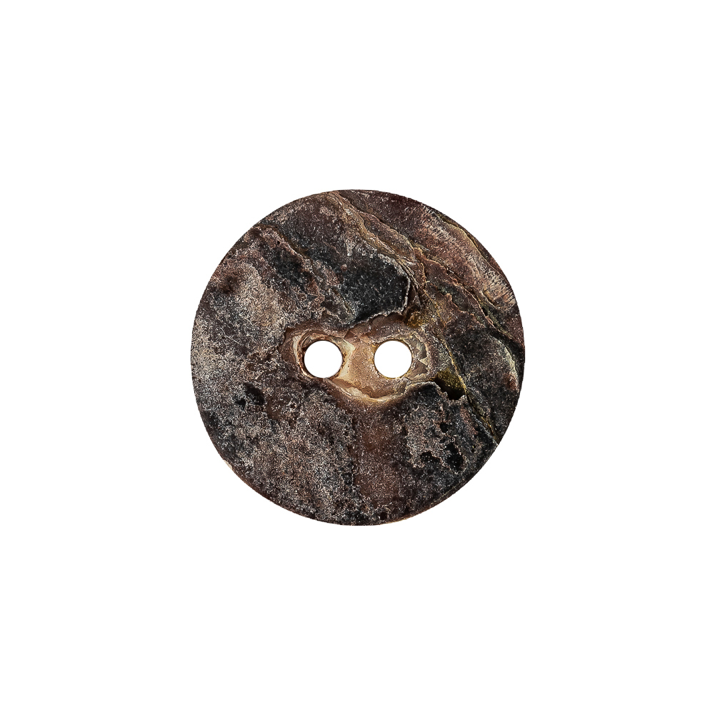 Bronze Gold Iridescent 2-Hole Shell Button – 32L/20mm Bronze Gold Iridescent 2-Hole Shell Button – 32L/20mm