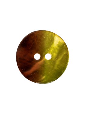 Bronze Gold Iridescent 2-Hole Shell Button – 32L/20mm Bronze Gold Iridescent 2-Hole Shell Button – 32L/20mm