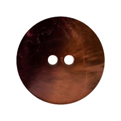 Wine Topaz Iridescent 2-Hole Shell Button – 44L/28mm Wine Topaz Iridescent 2-Hole Shell Button – 44L/28mm