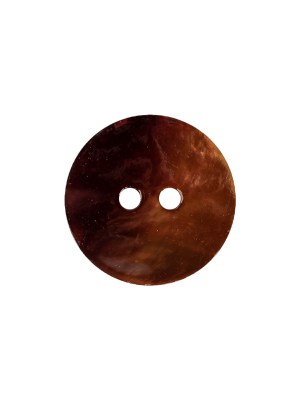 Wine Topaz Iridescent 2-Hole Shell Button – 28L/18mm Wine Topaz Iridescent 2-Hole Shell Button – 28L/18mm