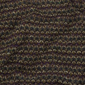 Charcoal, Purple, and Mustard Chunky Wool Knit with Metallic Silver Accents Charcoal, Purple, and Mustard Chunky Wool Knit with Metallic Silver Accents