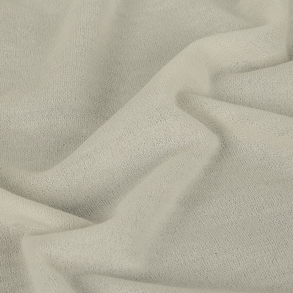 Cannoli Cream Rayon Stretch Knit Crepe