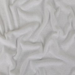 Lucent White Ultra-Soft Rayon and Cotton 1×1 Rib Knit Lucent White Ultra-Soft Rayon and Cotton 1×1 Rib Knit