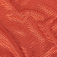 Coral Satin-Faced Regimental Stripes Polyester Matelasse Coral Satin-Faced Regimental Stripes Polyester Matelasse
