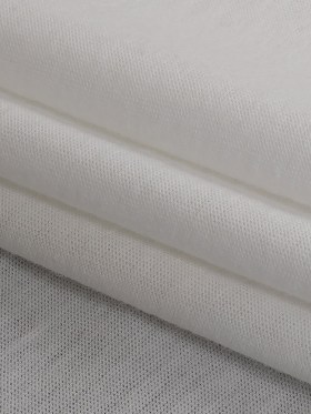 Bright White Stretch Cotton Jersey Bright White Stretch Cotton Jersey