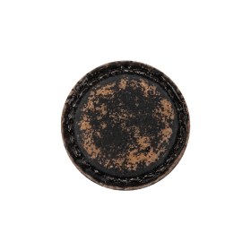 Italian Chocolate Plum and Canteen Weathered Faux Leather Shank Back Button – 34L/21.5mm Italian Chocolate Plum and Canteen Weathered Faux Leather Shank Back Button – 34L/21.5mm