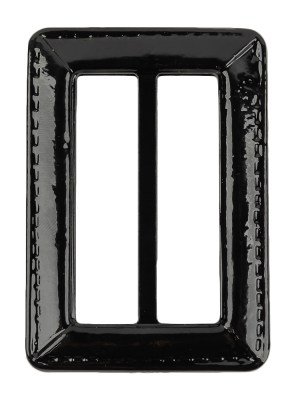 Italian Black Faux Leather Slider – 2.625″ L x 1.875″ W Italian Black Faux Leather Slider – 2.625″ L x 1.875″ W