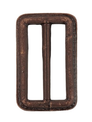 Italian Saddle Faux Leather Slider – 2.5″ L x 1.5″ W Italian Saddle Faux Leather Slider – 2.5″ L x 1.5″ W