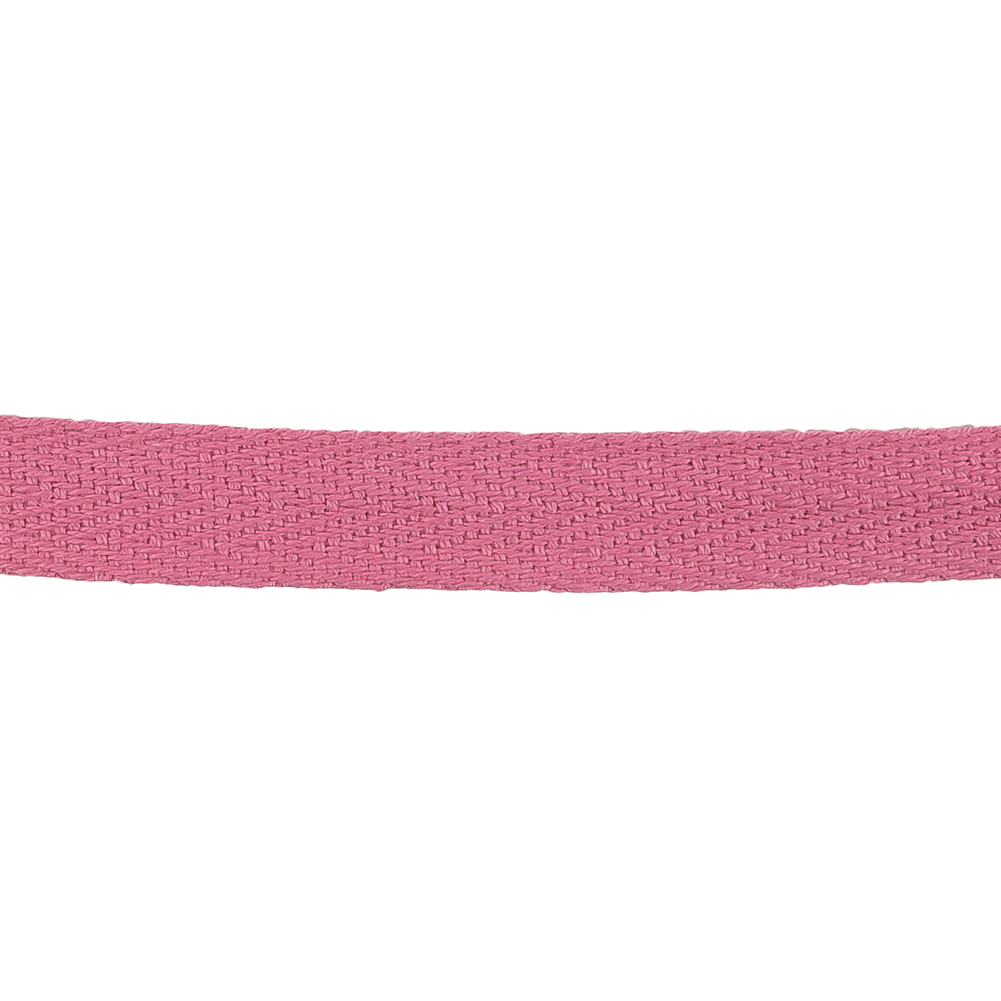 Pink Carnation Cotton Twill Tape - 0.5"
