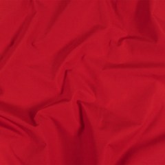 Classic Red Cotton and Polyester Poplin with Water Repellant Coating Classic Red Cotton and Polyester Poplin with Water Repellant Coating