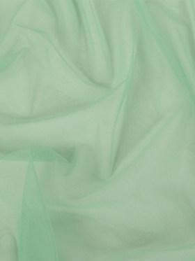 Mist Green Polyester Stretch Mesh Mist Green Polyester Stretch Mesh