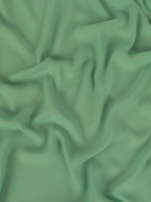 Nile Green Polyester Georgette Nile Green Polyester Georgette