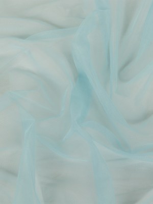 Sky Blue Polyester Stretch Mesh Sky Blue Polyester Stretch Mesh