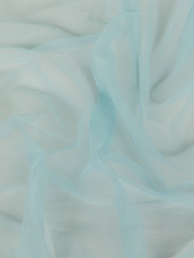 Sky Blue Polyester Stretch Mesh Sky Blue Polyester Stretch Mesh