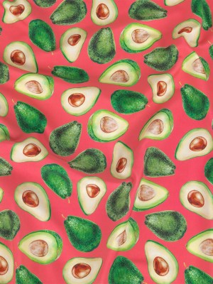 Compression Swimwear Tricot, UV Protective with Aloe Vera Microcapsules – Candy Kiss Pink Avocados – Caye Collection Compression Swimwear Tricot, UV Protective with Aloe Vera Microcapsules – Candy Kiss Pink Avocados – Caye Collection