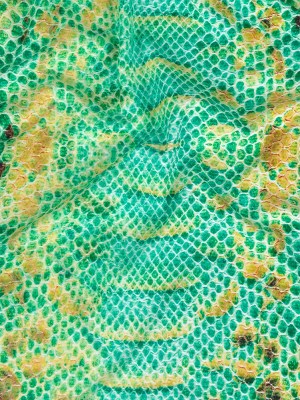 Compression Swimwear Tricot, UV Protective with Aloe Vera Microcapsules – Arcadia and Yellow Python – Caye Collection Compression Swimwear Tricot, UV Protective with Aloe Vera Microcapsules – Arcadia and Yellow Python – Caye Collection