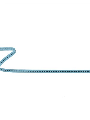 Blue Grosgrain Ribbon with Navy Stitching – 0.25″ Blue Grosgrain Ribbon with Navy Stitching – 0.25″