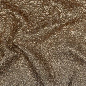 Mood Exclusive Metallic Golden Egg and Black Feathers Ombre Luxury Brocade Panel Mood Exclusive Metallic Golden Egg and Black Feathers Ombre Luxury Brocade Panel